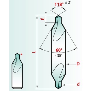 10 - hss-e 60° forme a